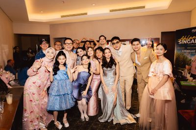 Keseruan Gala Premiere Ahlan Singapore, Para Cast Ungkap Cerita Perasannya Selama Syuting