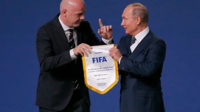 Gianni Infantino Buka Peluang Pencabutan Sanksi untuk Tim Sepakbola Rusia