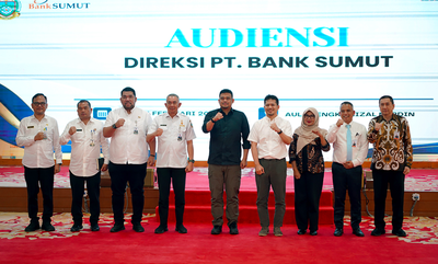 Bobby Nasution Minta Bank Sumut Lebih Gesit dan Kompetitif