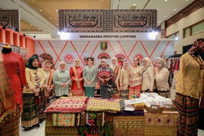 INACRAFT 2026: Wastra Tapis & UMKM Lampung Bidik Pasar Global