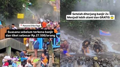 Kondisi Terkini Wisata Guci Tegal Pascabanjir Bandang, Lebih Alami dan Bisa Dinikmati Gratis
