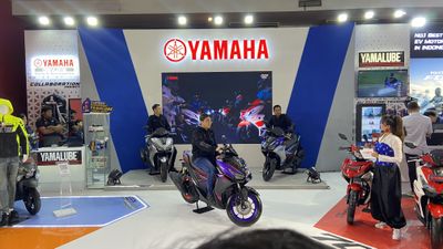 Intip Warna Baru Yamaha Aerox Alpha di IIMS 2026