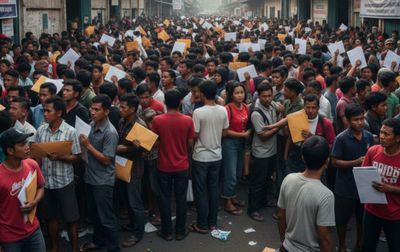 BPS: Tingkat Pengangguran Terbuka Laki Laki Dibanten Capai 7,07 persen
