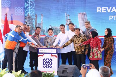 Intip Wajah Baru Pabrik Ammonia Terbesar di Indonesia