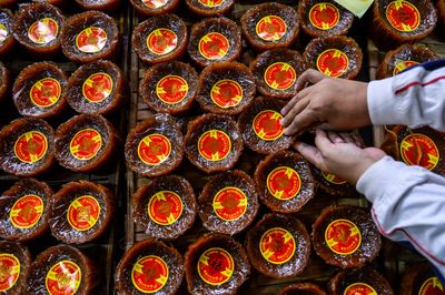 Produksi Dodol Keranjang di Bandung