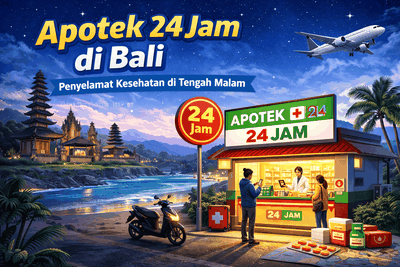 Apotek 24 Jam di Bali Lengkap dengan Lokasi, Alamat, dan Jam Operasional