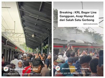 Viral KRL Ngebul di Stasiun Universitas Pancasila, Rekayasa Perjalanan Diterapkan