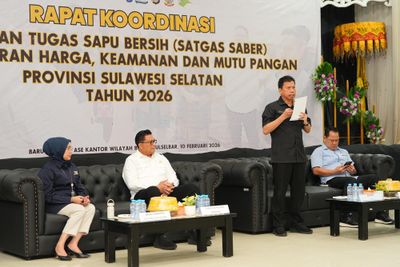 Satgas Pangan Pemprov Sulsel Pastikan Stok Aman dan Harga Terkendali Jelang Ramadan