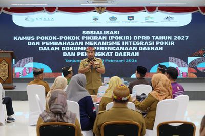 Buka Sosialisasi Kamus Pokir DPRD, Gubernur Dorong Perencanaan Lebih Realistis