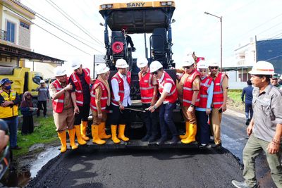 Gubernur Sulsel Groundbreaking Preservasi Jalan Paket 2 MYP Senilai Rp274 Miliar di Takalar