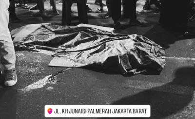 Pemotor Oleng hingga Jatuh di Jakbar Semalam, Ditabrak Motor Lain lalu Tewas