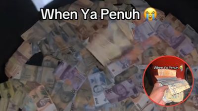 Tak Biasa dan Berbeda dari yang Lain, Cowok Ini Menyimpan Uang Tabungan di Toren Air
