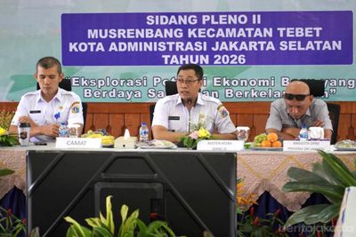 Atasi Banjir Langganan, Pengerukan Kali Mati Jadi Prioritas Utama Musrenbang 2026 Kecamatan Tebet