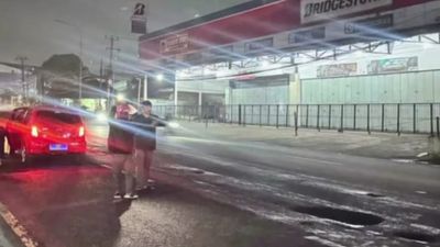 Motor Hantam Jalan Rusak, Seorang Pengendara Terluka di Jalur Pantura Pangulah