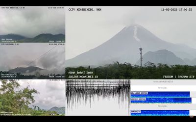 Merapi Luncurkan Awan Panas Guguran Sejauh 1500 Meter Hari Ini, BPPTKG Himbau Jauhi Area