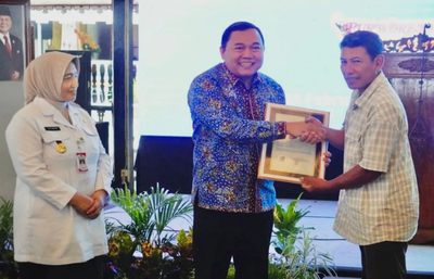 Kemenkum Jateng Serahkan Sertifikat Indikasi Geografis Garam Jetis di Purworejo Expo 2026