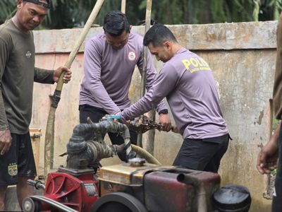 Siswa STIK dikirim ke Aceh, Bangun Belasan Sumur Bor untuk Pemulihan Bencana