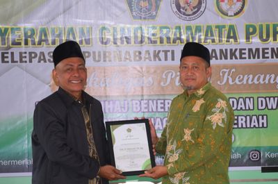 Kemenag Bener Meriah Gelar Pisah Kenang Maiyusri, 21 ASN Resmi Purnabakti