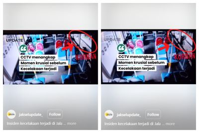 Tersebar CCTV Jelang Bus Lindas Pejalan Kaki di Jaksel, Korban Masuk Kolong Bus Sendiri?