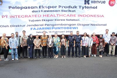 Indonesia Ekspor Obat Pereda Nyeri ke Korea Selatan, Tembus Rp2,4 Miliar