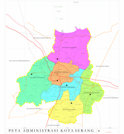 Profil Lengkap Kota Serang: Letak Geografis, Batas Wilayah Administrasi, Demografi Penduduk