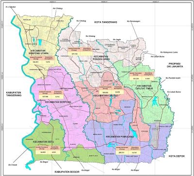 Profil Lengkap Kota Tangerang Selatan: Letak Geografis, Batas Wilayah, dan Demografi Penduduk