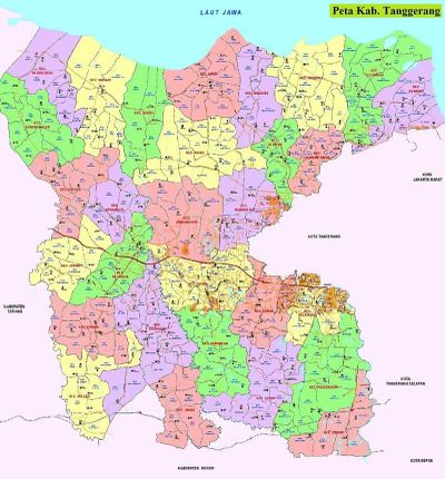 Profil Wilayah Administratif & Demografi Kabupaten Tangerang, Banten