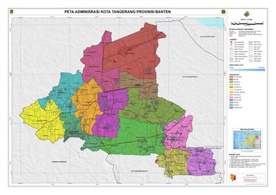 Profil Lengkap Kota Tangerang Letak Geografis, Batas Wilayah Administrasi dan Demografi Penduduk