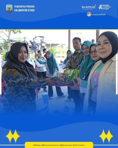 PKK Kaltara Salurkan 1.500 Benih Lele dan Bibit Sayuran untuk Warga Desa Apung