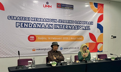 Fakultas Vokasi UMM Perkuat Internasionalisasi Lewat Strategi Jejaring dan Hibah Global