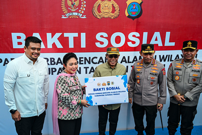 Mobile Water Treatment Bantu Kebutuhan Air Bersih Pengungsi Tapteng