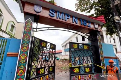 Tembok Roboh Timpa SMPN 182 di Kalibata, Disdik DKI Jakarta Targetkan Perbaikan Rampung Pekan Depan