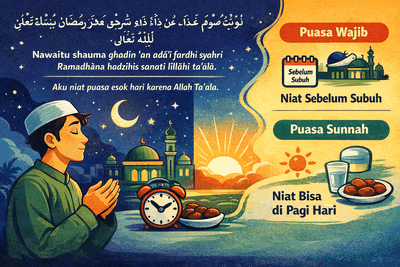 Niat Puasa Ramadhan Lengkap dan Mudah Dipahami: Arab, Latin, Arti serta Kapan Membacanya
