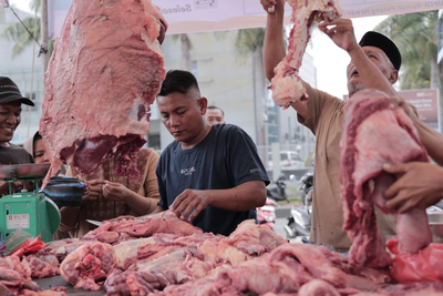 Harga Daging Rp140 Ribu Kg! Pemerintah Kota Banda Aceh Sebar 6 Ton Jelang Ramadhan
