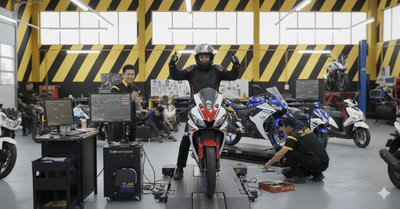 9 Jenis Servis Motor: Hanya Ada di Bengkel Inovatif yang Berbasis Teknologi