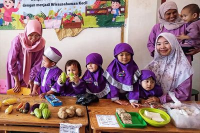 Fresh Market Day, Cara Ummaya Islamic Daycare Latih Anak Jadi Wirausahawan Cilik