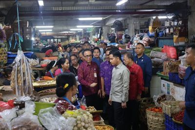 Kunjungan Wapres Gibran ke Pasar Badung Dorong Digitalisasi dan Kendali Inflasi