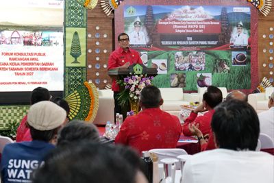 Ekonomi Membaik, Forum RKPD Tabanan 2027 Susun Arah Pembangunan Baru