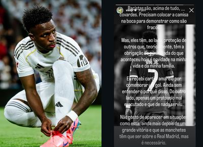 Pernyataan Vinicius Jr di Medsos, Soroti Rasisme dan Kontroversi Kartu Kuning usai Selebrasi Gol