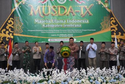 Musda IX MUI Jembrana Resmi Dibuka, Wabup Tekankan Peran Ulama Jaga Harmoni
