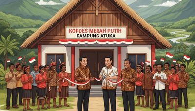 Menteri Koperasi Kunjungi Mimika, Apresiasi Pembangunan Kopdes Merah Putih