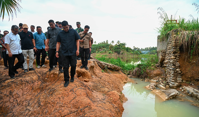 Bobby Prioritaskan Tanggul dan Sabo Dam Kendalikan Banjir Tukka