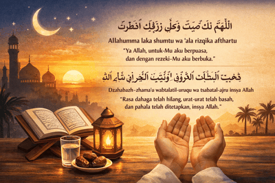 Doa Buka Puasa Sesuai Hadis: Arab, Latin, Arti dan Adab Sunnah
