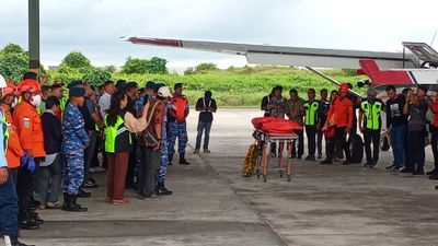 Jenazah Pilot Pelita Air yang Gugur di Krayan Dipulangkan ke Bogor