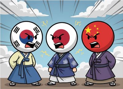 Mengapa Korea Selatan Gak Akur Sama Jepang dan China? Alasan Knetz Gak Dibantu saat Ribut dengan Seablings