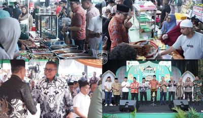 Geliat 150 Stan Kuliner di GOR Segiri, Jadi Pusat Ekonomi Kerakyatan Samarinda Selama Ramadan