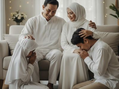 Cara Minta Maaf ke Orang Tua Saat Lebaran Lengkap dengan Adab Beserta Contoh Ucapannya