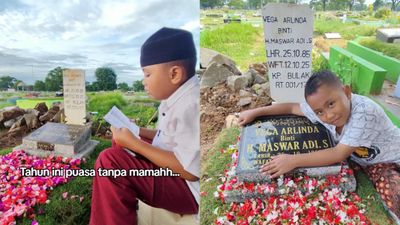 Cerita Haru Anak Kecil Jalani Puasa Ramadan Pertama Tanpa Mama, Kisahnya Tuai Perhatian Warganet