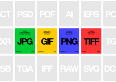 JPG, JPEG, PNG, WebP, GIF, SVG, TIFF, RAW. Apa Perbedaan dan Format Gambar Terbaik?
