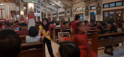 Saat Barongsai, Takjil Ramadhan, Hingga Prapaskah Jadi Satu di Gereja Kumetiran Kota Jogja Pada Tahun Ini